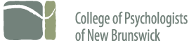 New Brunswick Psychologists must be registered with the College of Psychologists of NB New Brunswick Psychologists must be registered with the College of Psychologists of NB